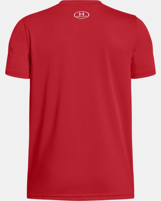 Boys' UA Locker T-Shirt, Red, pdpMainDesktop image number 1